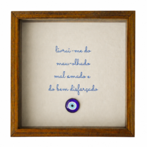 Quadro Decorativo: Livrai-me do Mau
