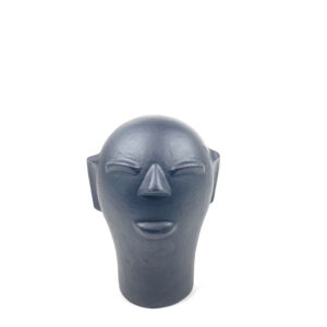 Cabeça de Barro Preta - 17cm