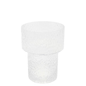 Vaso em Vidro Incolor - 21x16